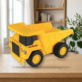 Toy Planet Gran Dumper (DY311) sobre una mesa de madera