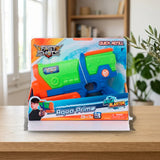 Toy Planet Shot Gun Water Aqua Bantam Fury (80022) sobre una mesa de madera