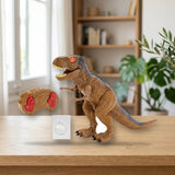 Toy Planet T-Rex Humeante Infrarrojos (61102) sobre una mesa de madera