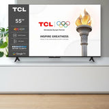 TV TCL 55" 55P61K 4K UHD Google TV HDR10