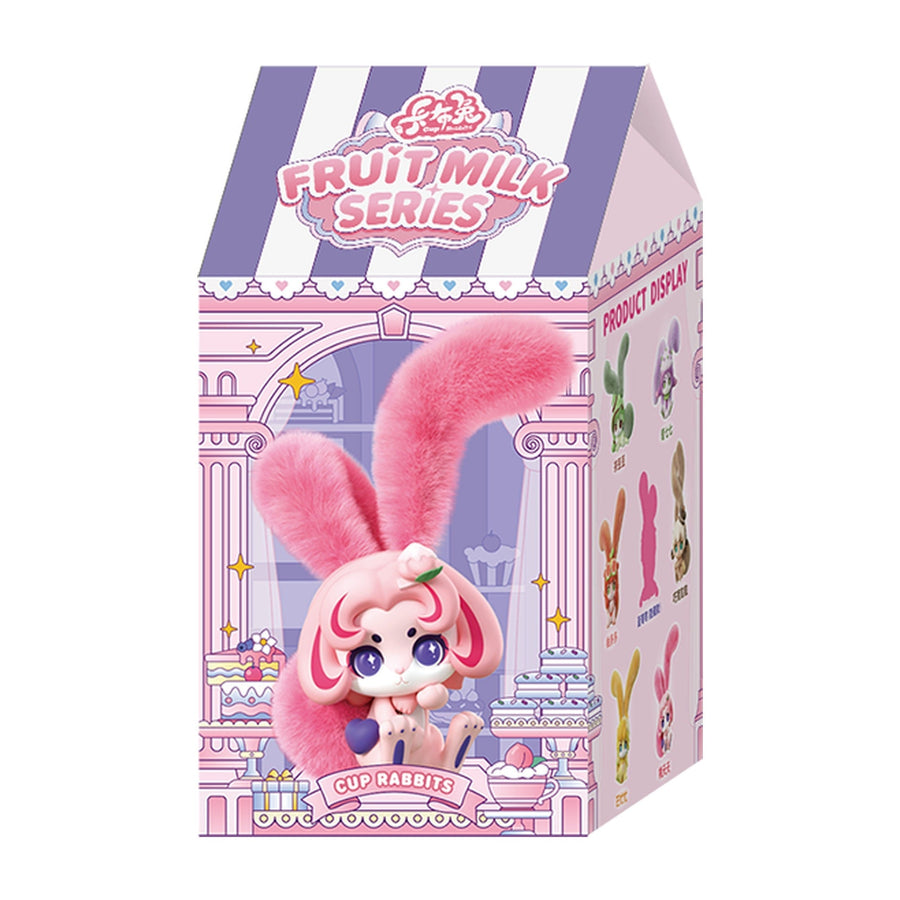 Figuras de la serie Fruit Milk de Cup Rabbits