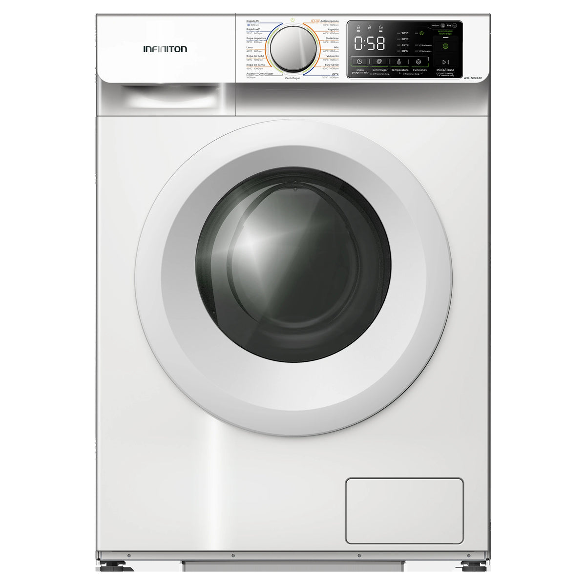 Lavadora Infiniton WM-N94ABE - frontal