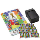 Pack Update Set Panini FIFA World Cup 2026 con 16 sobres y Deck Box negra