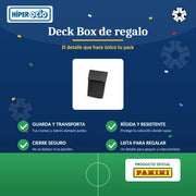 Infografía: Deck Box rígida de regalo para guardar y transportar los cromos
