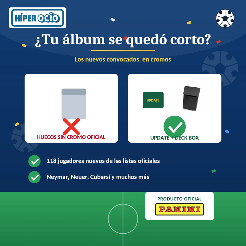 Infografía: 118 jugadores nuevos de las listas oficiales para tu álbum del Mundial