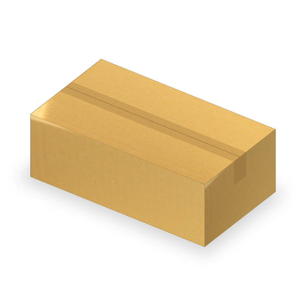 Caja de cartón 510×265×170 mm cerrada con cinta
