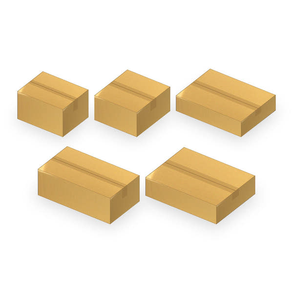 Pack Mudanza 50 Cajas de Cartón – 5 Medidas — cajas montadas
