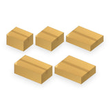 Pack Mudanza 50 Cajas de Cartón – 5 Medidas — cajas montadas
