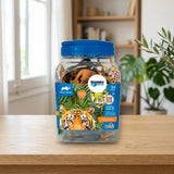 Valuvic Cubo de 30 Piezas Animales Salvajes (D6601) sobre una mesa de madera