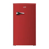 Frigorífico bajo encimera retro VOK EVR-85RDER 84x45 cm 85 L Rojo