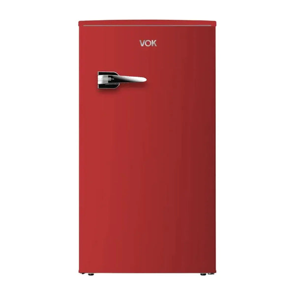 Frigorífico bajo encimera retro VOK EVR-85RDER 84x45 cm 85 L Rojo
