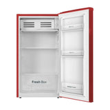 Frigorífico bajo encimera retro VOK EVR-85RDER 84x45 cm 85 L Rojo