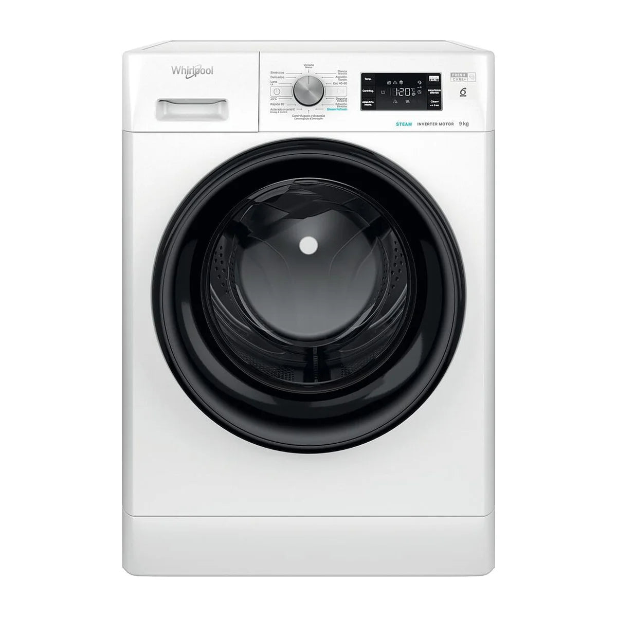 Lavadora Whirlpool FFB 9489 BV SPT 9 kg 1400 rpm Clase A