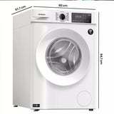 Lavadora Infiniton WMF104AWH 10 kg, panel de control