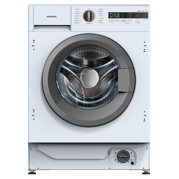 Lavasecadora Infiniton WSD-BBG86WAD Blanco - vista frontal