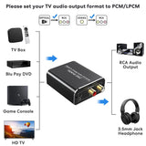Techole Digital to Analog Audio Converter (TECHOLE-HS202) - Híper Ocio