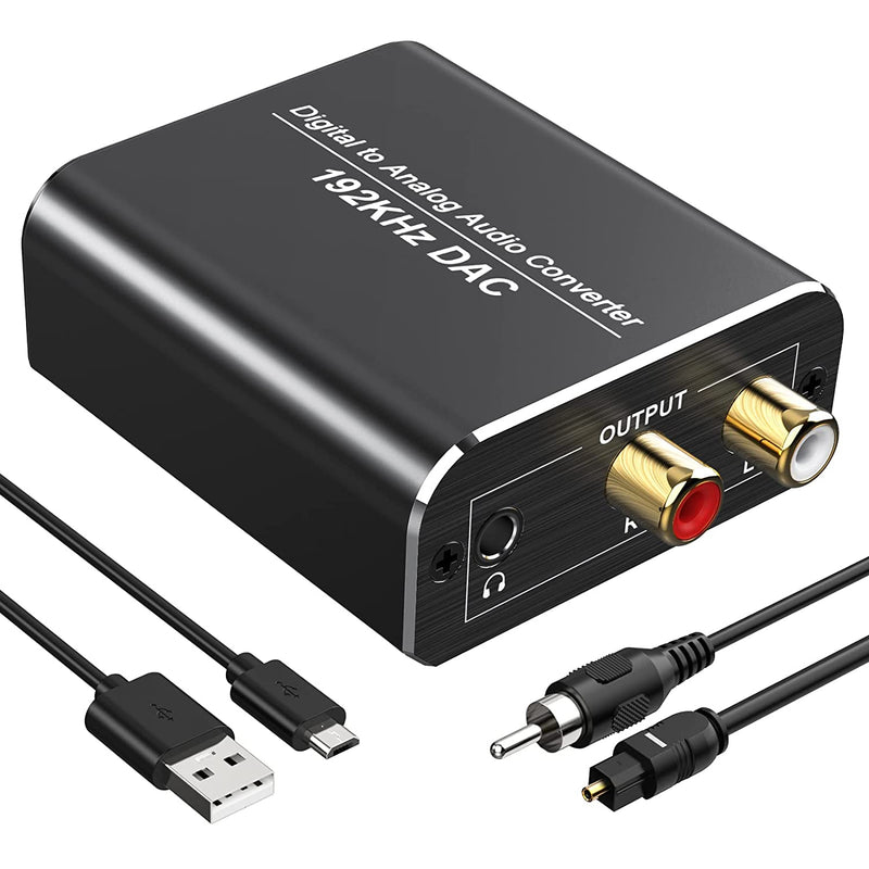 Techole Digital to Analog Audio Converter (TECHOLE-HS202) - Híper Ocio