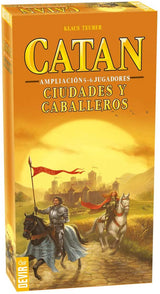 Caja del juego Catan Ciudades y Caballeros 5-6 Jugadores de Devir