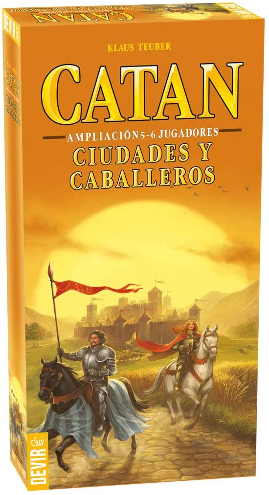 Caja del juego Catan Ciudades y Caballeros 5-6 Jugadores de Devir