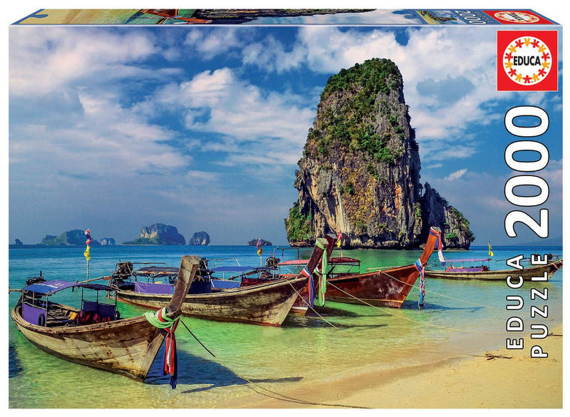 Educa Borrás Puzzle 2.000 Piezas Krabi Tailandia (18007) Educa Borrás