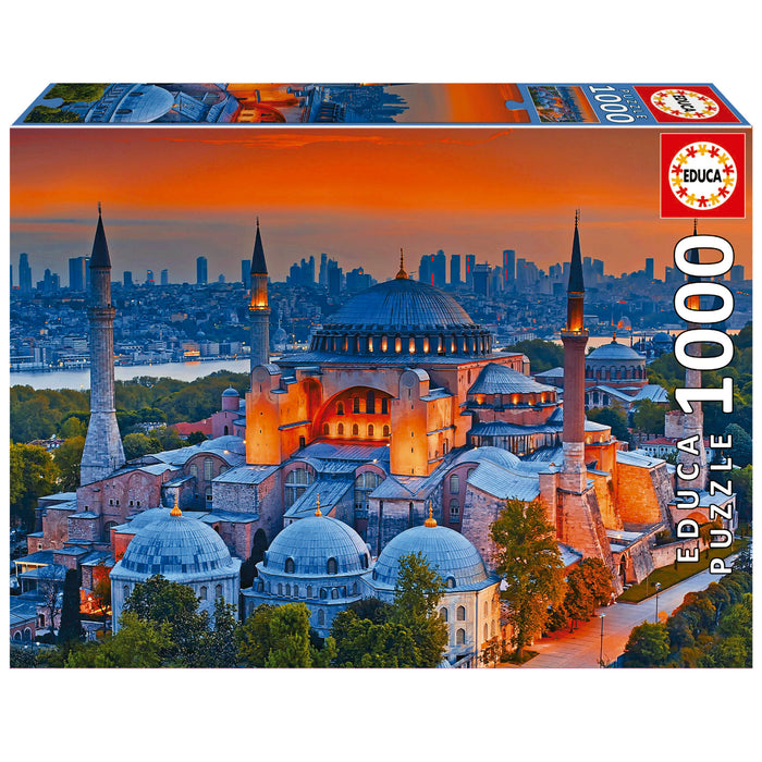 Educa Borrás Puzzle 1000 Blue Mosque Istanbul (19612)