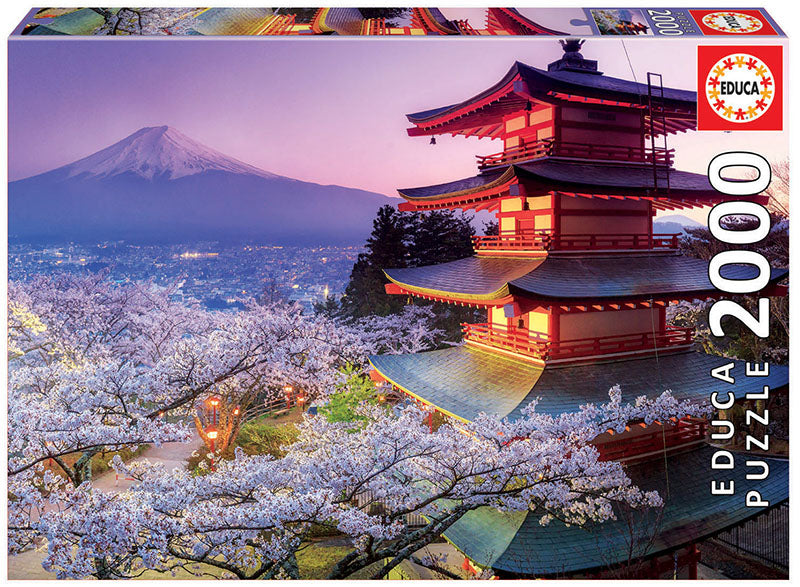 Educa Borrás Puzzle 2.000 Monte Fuji, Japón (16775) Educa Borrás