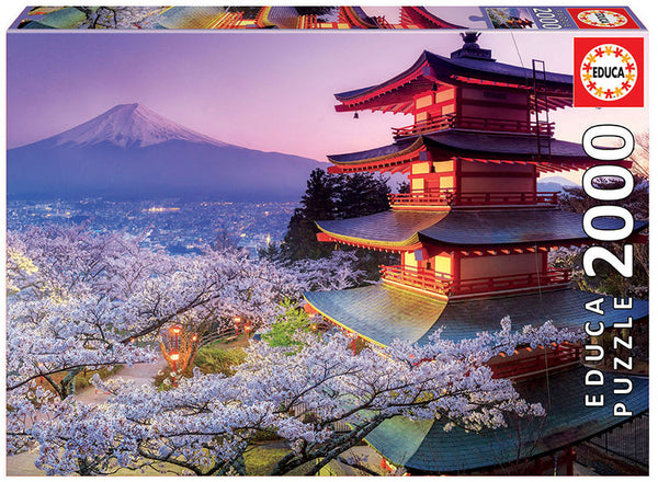 Educa Borrás Puzzle 2.000 Monte Fuji, Japón (16775) Educa Borrás