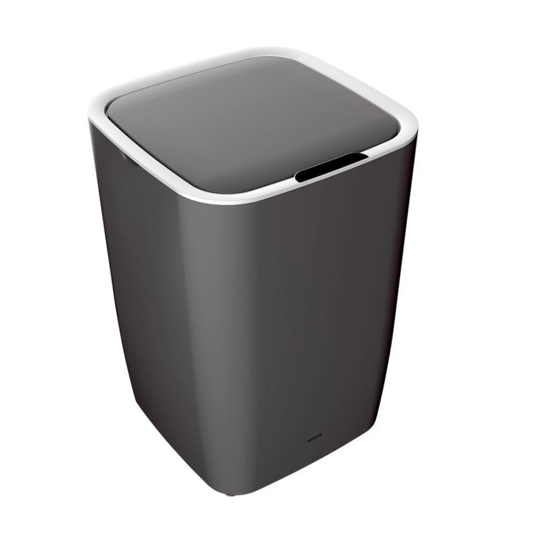 Infniton Papelera Electrónica 9L Negro (BIN9NEGRO) - Híper Ocio