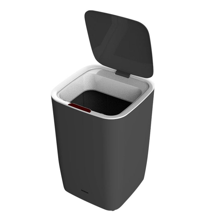 Infniton Papelera Electrónica 9L Negro (BIN9NEGRO) - Híper Ocio