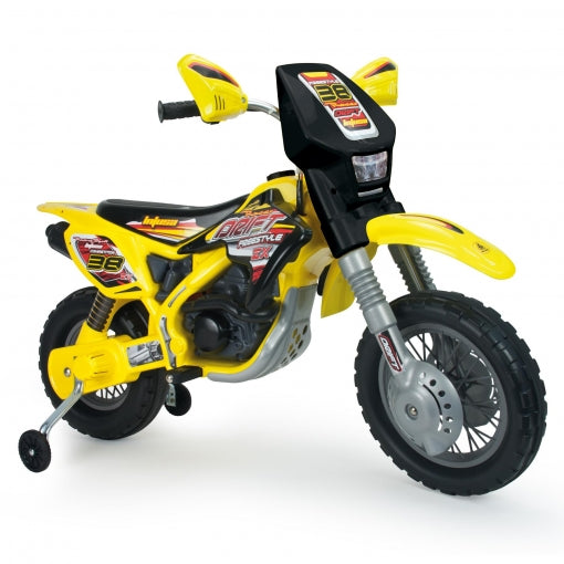 Injusa Moto Thunder Max VX 12V Amarilla (6811) - Híper Ocio