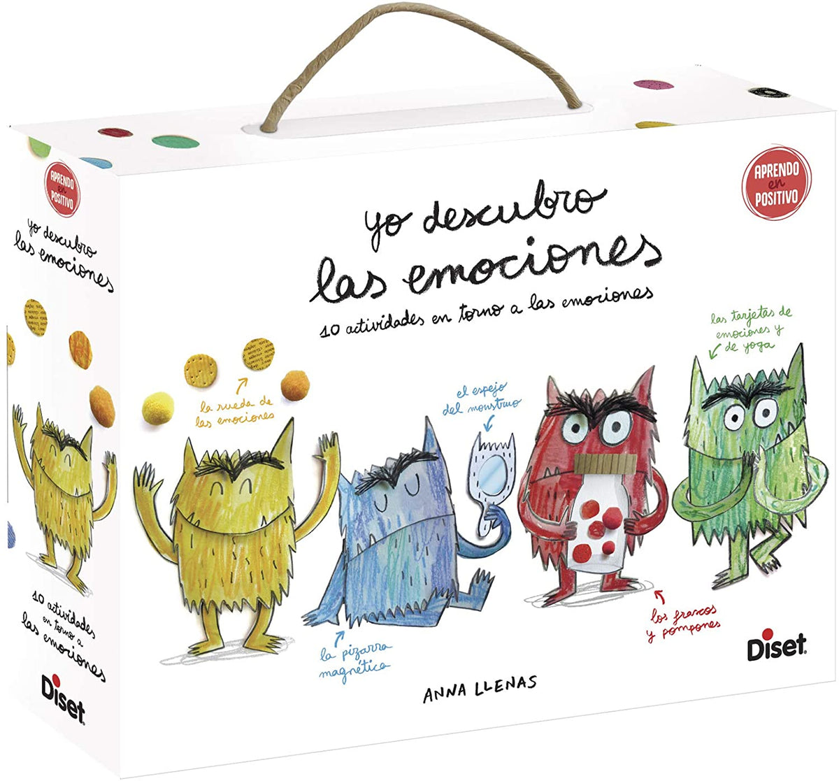 Diset Descubre las emociones con el monstruo de colores (41207)