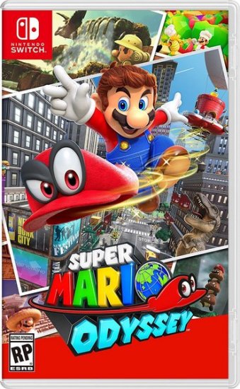 SUPER MARIO Nintendo Red Cappy Mario - Peluche de 12 pulgadas