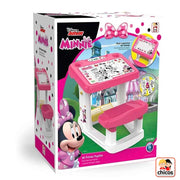 Pupitre infantil Chicos Minnie 51119 con espacio para dibujar y jugar.
