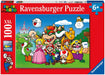 Ravensburger Puzzle 100 XXL Super Mario Kids (129928) - Híper Ocio