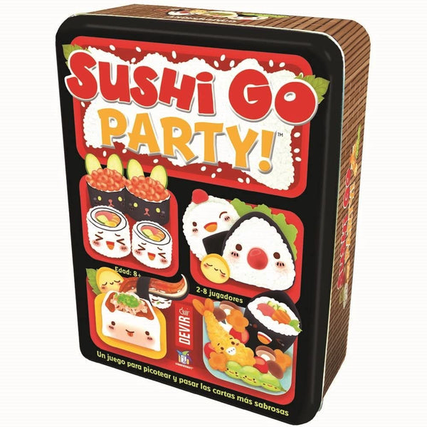 Caja del juego Sushi Go Party de Devir