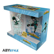 ABYStyle My Hero Academy Conjunto de Vaso XXL, PIN y Cuaderno (ABYPCK265)