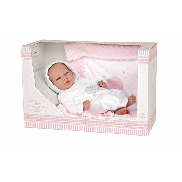 Arias Elegance 40 cm Andie Rosa Con Manta (ARIAS-60643)