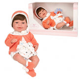 Arias Elegance 45 cm Adi Naranja con Sonajero (ARIAS-65308)