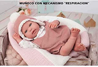 Arias Reborn 45 cm Gael con manta y mecanismo respirar (ARIAS-98065)