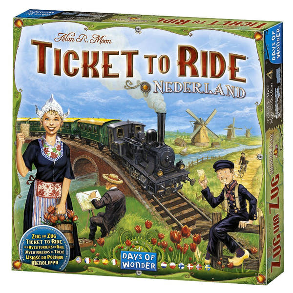 Asmodee Aventureros al tren Paises Bajos (DW720120)