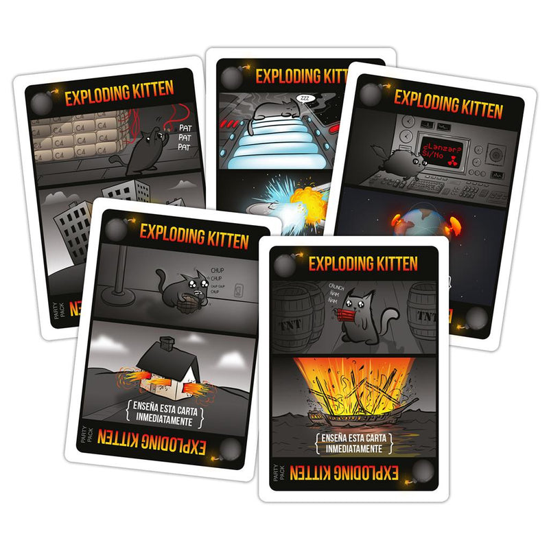 Asmodee Exploding Kittens Party Pack (EKIEK04ES)