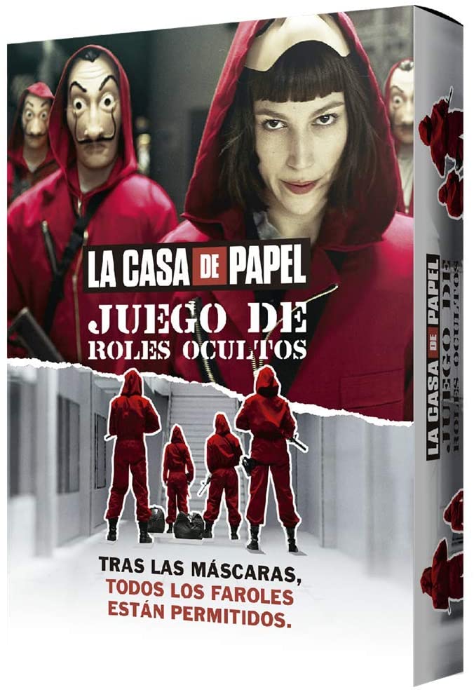 Asmodee LA casa De Papel Roles Ocultos (LRCPRO01)