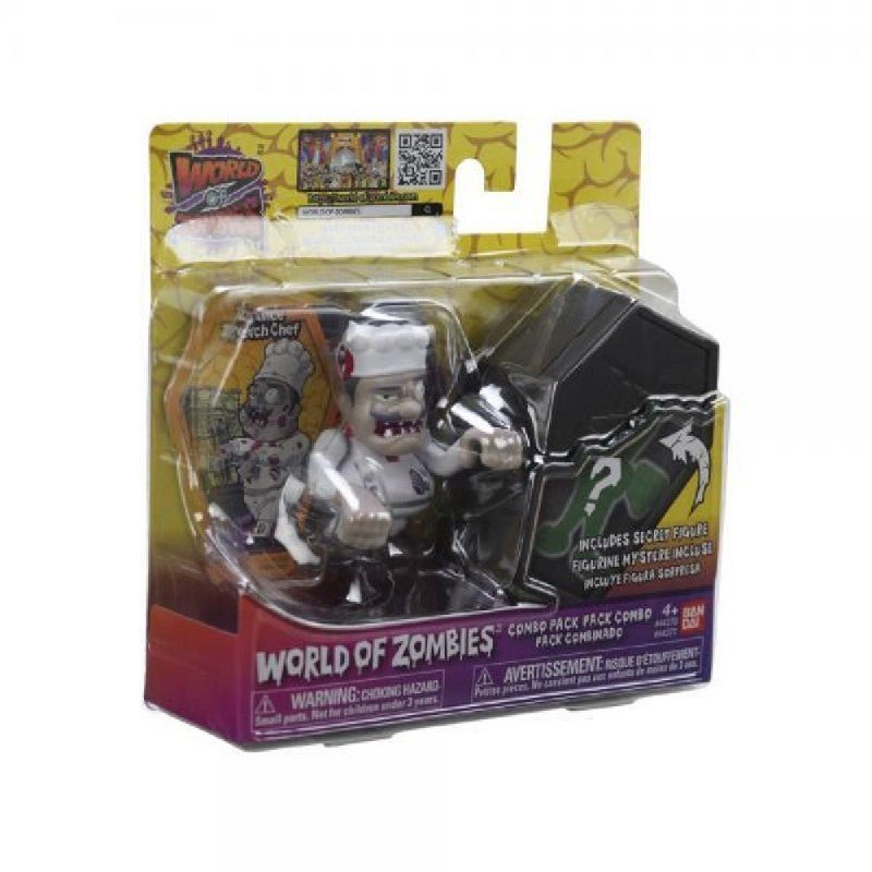 Bandai Pack 2 figuras de World of zombies (44270A)