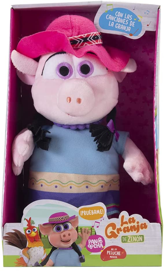 Bandai Peluche musical Señora Pancha La granja de Zenón (AR80007)