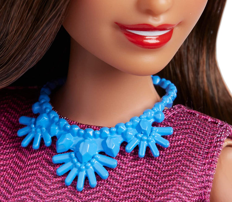 Barbie Quiero Ser Presentadora de notícias, muñeca 60 aniversario con accesorios (Mattel GFX27)