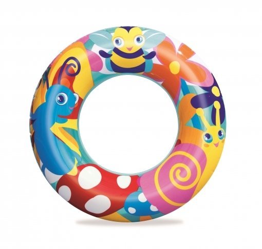 Bestway Flotador para piscina y playa Multicolor Estampado Vinilo (36013)