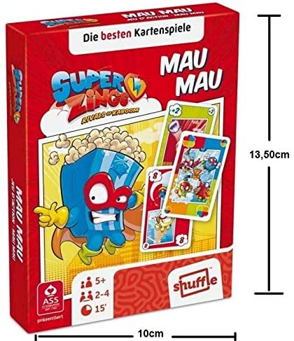 Cefa - Mau Mau, juego de cartas Superthings