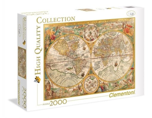 Clementoni Puzzle 1000 Mapa Antiguo (CLEMENTONI-32557)