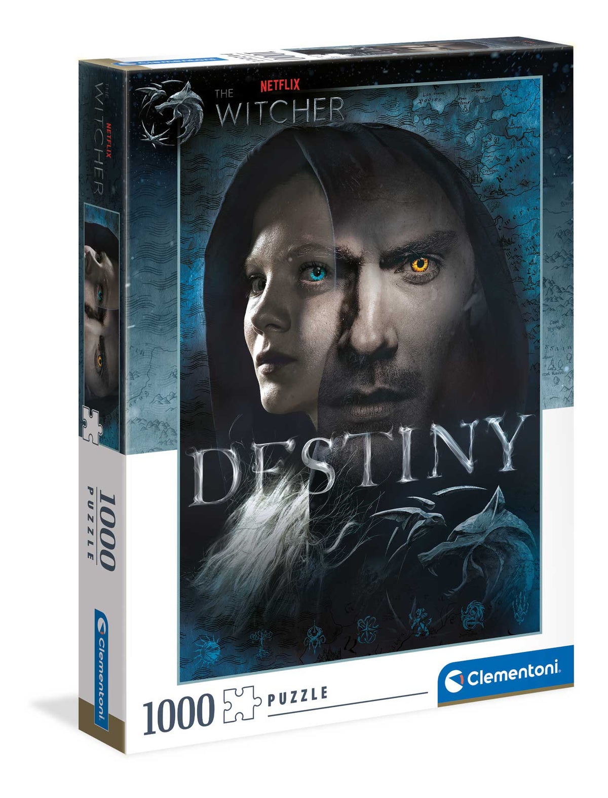 Clementoni Puzzle 1000 The Witcher (39591)