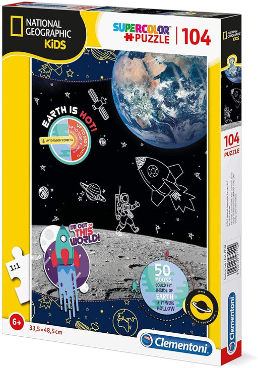 Clementoni Puzzle 104 National Geographic Kids Space Explorer (27142)